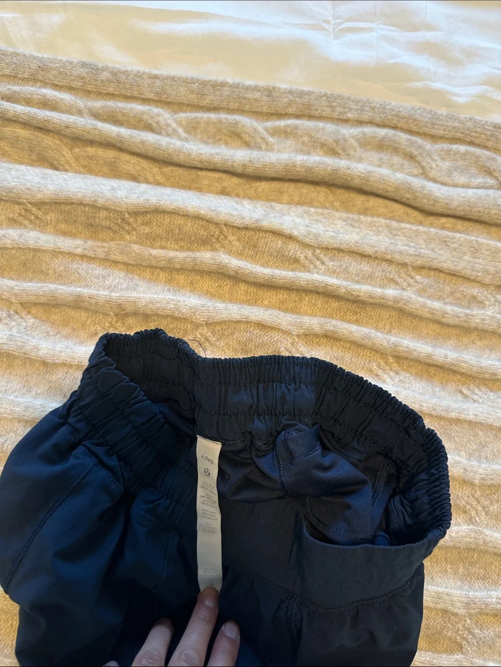 lululemon athletica navy Women’s Athletic Shorts